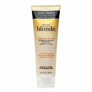 John Frieda Sheer Blonde Shampoo Reviews Viewpoints