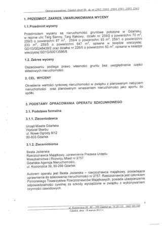 Operat Szacunkowy PDF