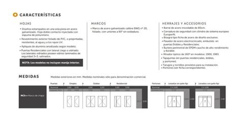 Puerta Oblak Linea Innova Nocce Der Marco Chapa Mercadolibre