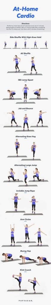 Pure Cardio Printable Cardio Workouts Popsugar Fitness Photo 2