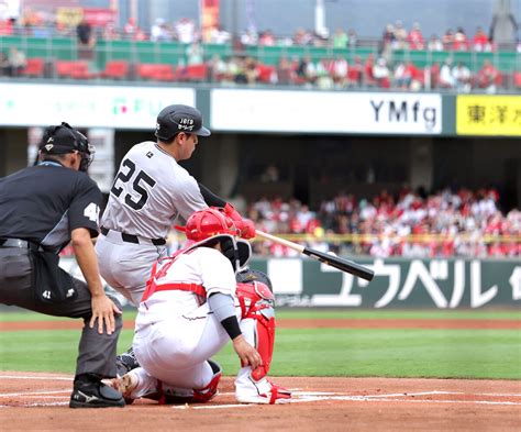 直近6戦で打率4割5分5厘、4本塁打、8打点巨人・岡本が優勝争い最中にスパーク 2戦連続猛打賞に11戦連続安打 Baseball