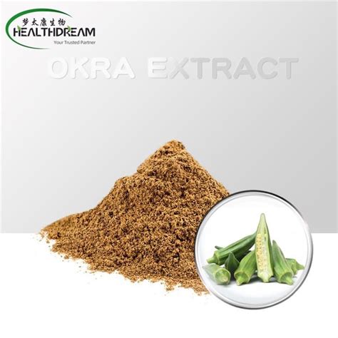 China Okra Extract Powder Manufacturers Suppliers Factory Good Price