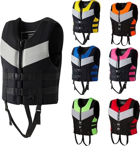 ZAGH Life Jackets For Adults Buoyancy Aid Vest Neoprene Snorkel Vest