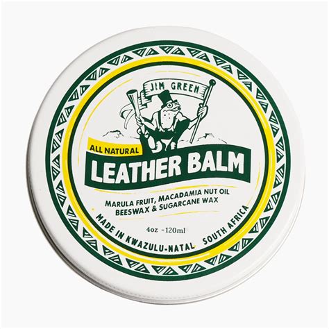 All Natural Leather Balm - Jim Green