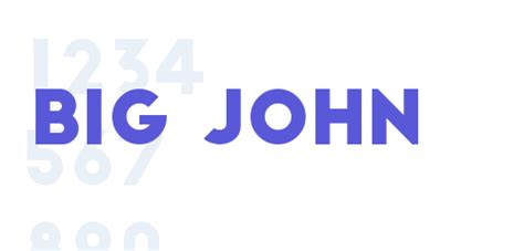 Big John - Font Free [ Download Now ]