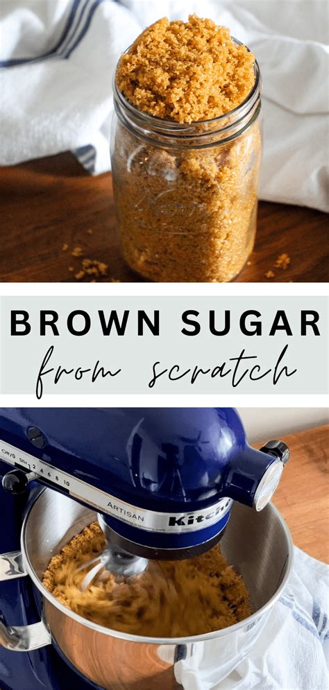 How To Make Homemade Brown Sugar The Simple Homeplace