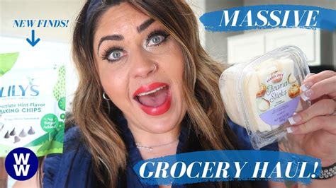 Massive Ww Grocery Haul Tons Of New Food Finds Walmart Costco