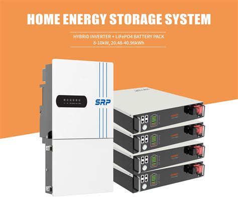 Complete 20kwh 30kwh 40kwh Solar Home Energy Storage System Including 8kw Inverter Hybrid 48v