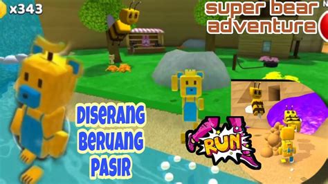 Melawan Sang Penjaga Dan Beruang Pasir Super Bear Adventure Game YouTube