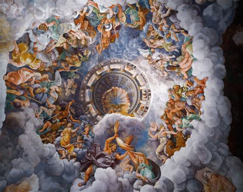 Giulio Romano Room Of The Giants 16th Century Fresco In The Palace