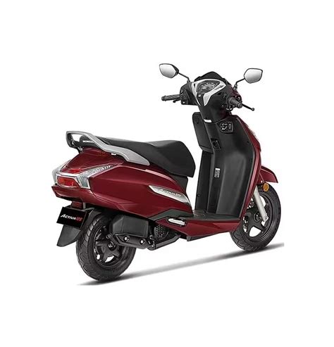 Honda Activa Std 125 Bs6 Drum Alloy Rebel Red Metallic On Emi Bajaj