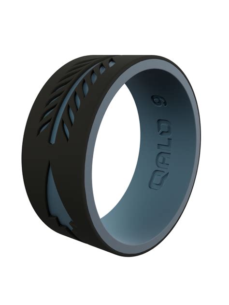 Mens Strata Arrow Silicone Ring