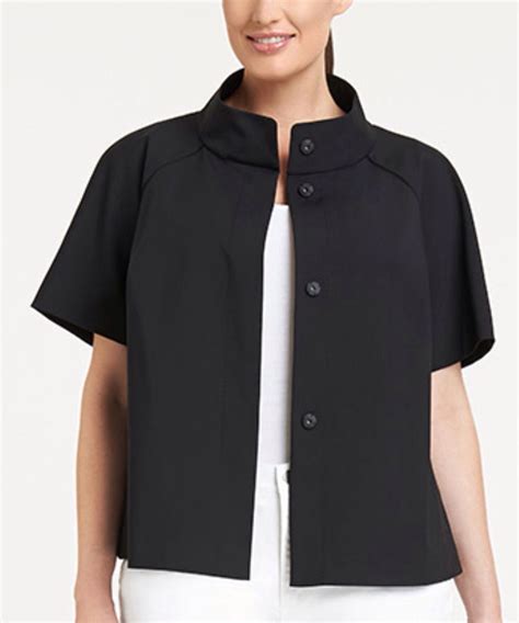 Short Sleeve Jacket Raincoat Sleeves Jackets Fashion Rain Jacket