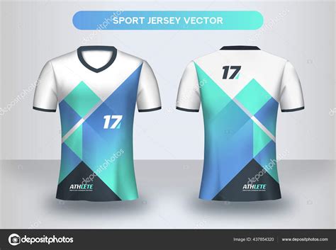 Football Jersey Design Template Corporate Design Soccer Club Uniform