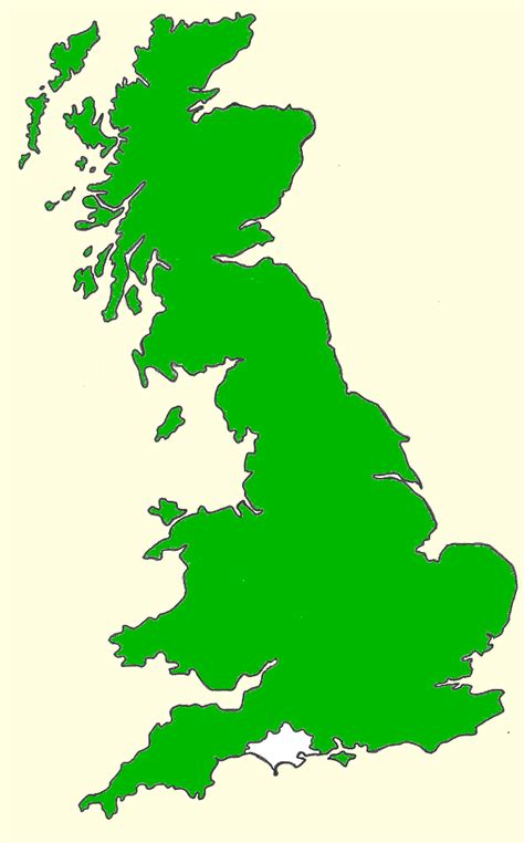 Uk Map Outline - ClipArt Best