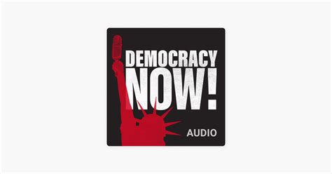 ‎democracy Now Audio On Apple Podcasts