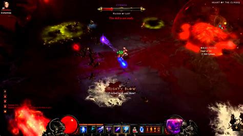 Diablo Iii Wizard Boss Kill Cydaea Normal Mode Beso Youtube