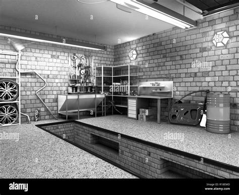 Automatic Garage Door Black And White Stock Photos Images Alamy