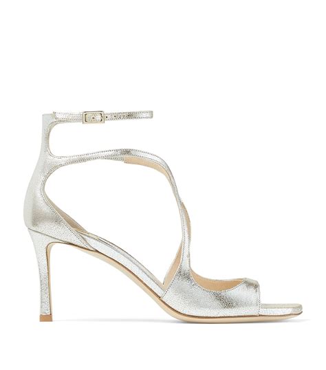 Womens Jimmy Choo Neutral Azia Leather Sandals Harrods Uk