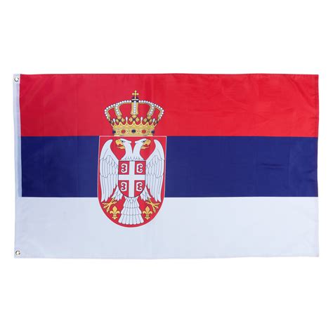 Serbia 3x5 Flag | SOCCER.COM | Flag, Serbia, Fifa world cup