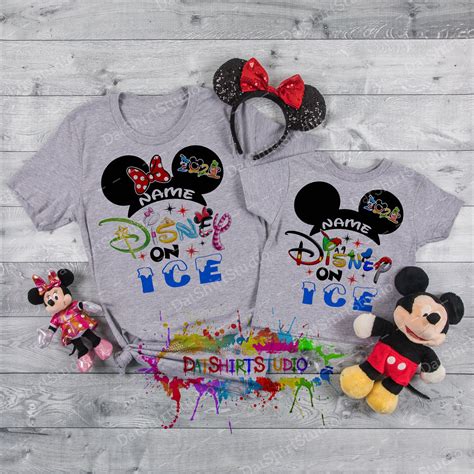 Disney on ice, Disney on ICE Custom shirts, Matching Disney Shirts, Disney on ICE 2023 sold by ...