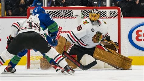 WATCH: Marc-Andre Fleury shines as Chicago Blackhawks blank Vancouver ...