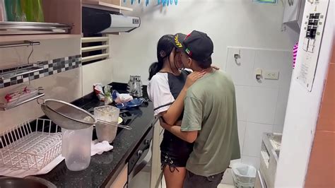 Un Buen Sexo En La Cocina Con Mi Hermosa Hermanastraand Xnxx Com