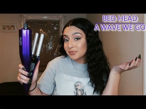 Bed Head A Wave We Go Review Tutorial Youtube