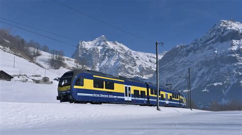 Berner Oberland Bahn Verkehrt Wieder Nach Fahrplan Jungfrauch