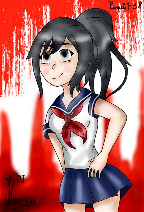 Ayano Aishi Yandere Simulator By Puqui738 On Deviantart