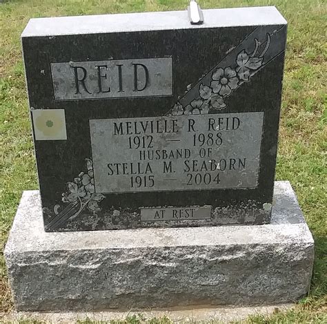 Tombstone Melville Reid St Andrew S United Cemetery Coe Hill