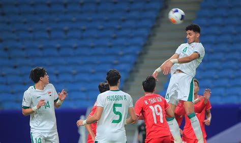 الاولمبي العراق يضرب موعدا مع الساموراي الياباني في نصف نهائي كأس آسيا