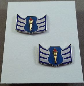 US Air Force ROTC Rank Insignia Cadet Sergeant Clutchback | eBay