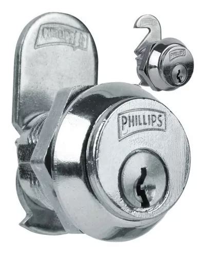 Chapa Para Mueble Phillips Gancho Y Paleta Cromo Meses Sin Inter S