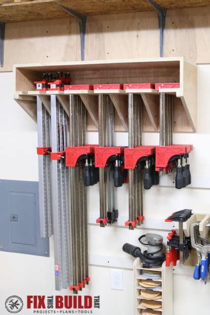 Diy Clamp Rack Ideas For Your Workshop The Handyman S Off