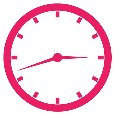 SVG Mauer Uhr Uhr Kostenloses SVG Bild Symbol SVG Silh