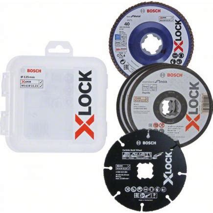 Bosch Kit Para Discos De Corte Y L Minas X Lock Mm Cmw