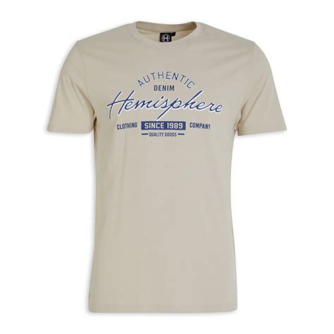 Stone Branded T Shirt Hemisphere