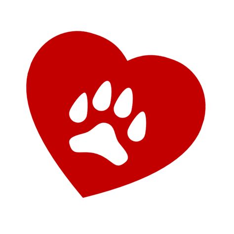 Heart Paw Print Svg A Trendy Design Element To Add To Your Projects