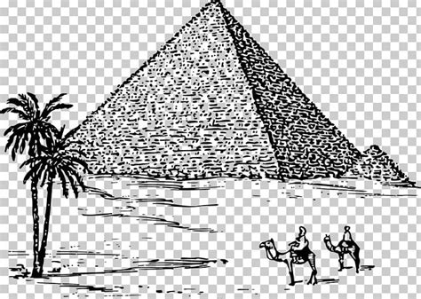 Egyptian Pyramids Great Pyramid Of Giza Ancient Egypt Drawing PNG ...