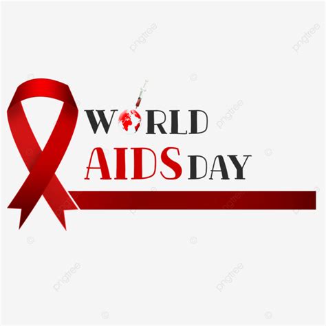 World Aids Day And Red Ribbon World Aids Day Red Ribbon Aids Red