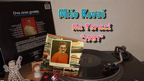 Mišo Kovač Na Teraci 1982 vinyl rip Popularne Melodije Na