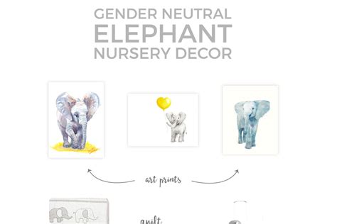 How To create an elephant nursery with these 11 charming products