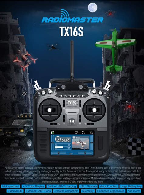 Radiomaster Tx S Hall Sensor Gimbals V Tbs Crossfire Micro Tx V G