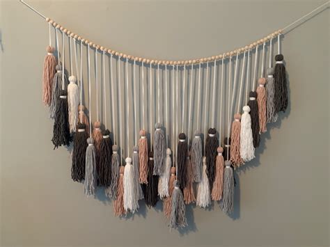 Boho Yarn Tassel Garland DIY My Inspiration Corner