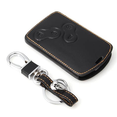 Leather Car Key Case Cover For Renault Alexnld