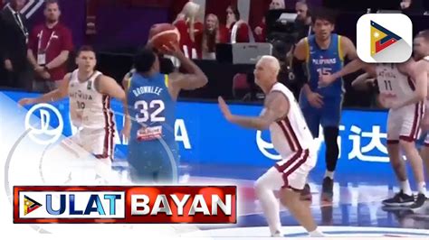 Gilas Pilipinas Tinalo Ang World No Latvia Sa Fiba Oqt Youtube