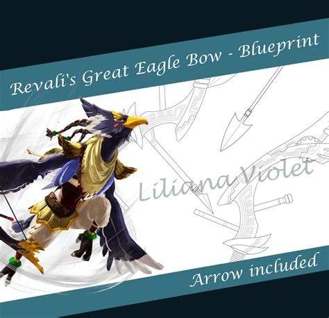 Revalis Great Eagle Bow With Arrow Blueprint The Legend Of Zelda