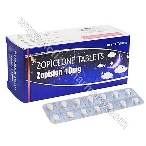 Zopiclone Mg Tablet Zopisign For Clinical At Rs Stripe In Nagpur