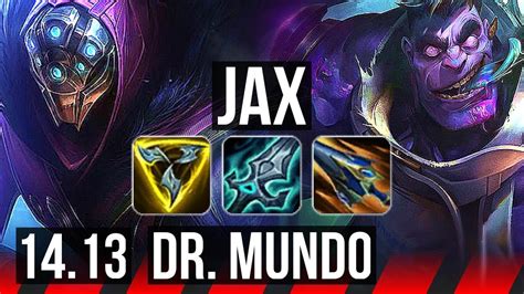 JAX Vs DR MUNDO TOP 9 Solo Kills 51k DMG VN Master 14 13